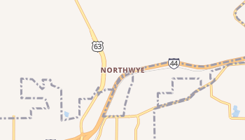 Northwye, Missouri map