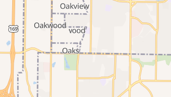 Oakwood Manor, Missouri map