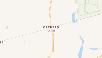 Orchard Farm, Missouri map