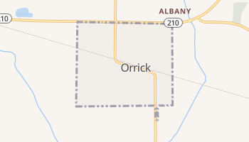 Orrick, Missouri map