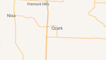 Ozark, Missouri map
