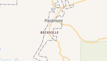 Piedmont, Missouri map