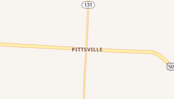 Pittsville, Missouri map