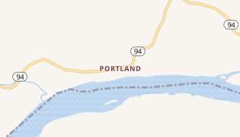 Portland, Missouri map