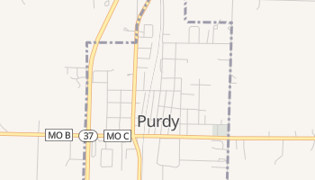 Purdy, Missouri map