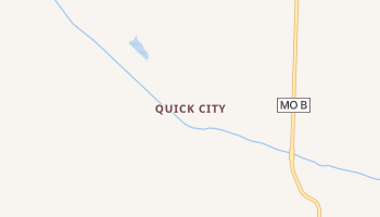 Quick City, Missouri map