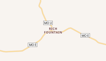 Rich Fountain, Missouri map