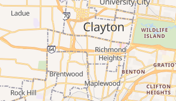 Richmond Heights, Missouri map