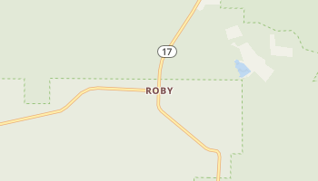 Roby, Missouri map