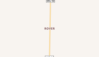 Rover, Missouri map