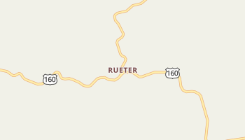 Rueter, Missouri map