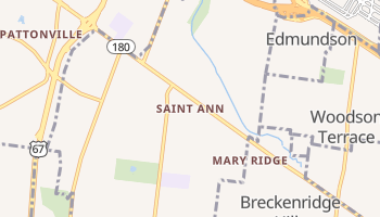 Saint Ann, Missouri map