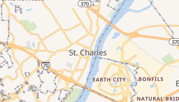 Saint Charles, Missouri map