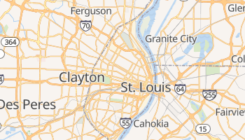 Saint Louis, Missouri map