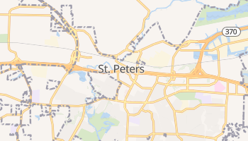 Saint Peters, Missouri map