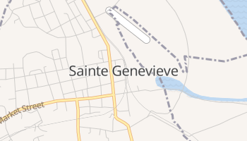 Sainte Genevieve, Missouri map