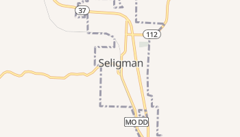 Seligman, Missouri map