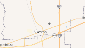 Sikeston, Missouri map