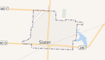 Slater, Missouri map