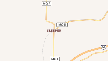 Sleeper, Missouri map