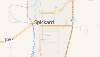 Spickard, Missouri map