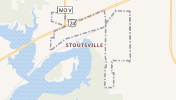 Stoutsville, Missouri map