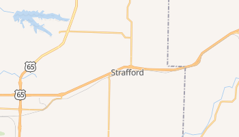 Strafford, Missouri map