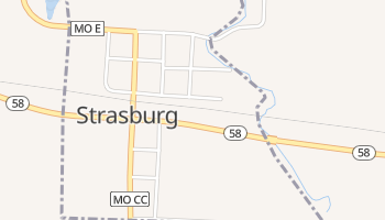 Strasburg, Missouri map