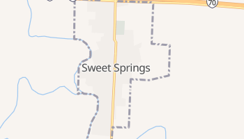 Sweet Springs, Missouri map