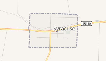 Syracuse, Missouri map