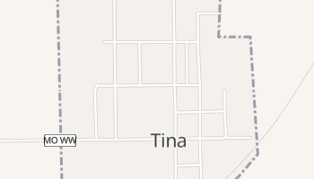 Tina, Missouri map