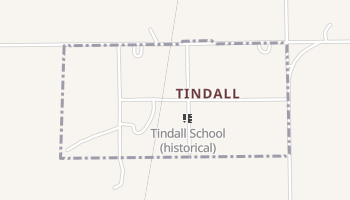 Tindall, Missouri map