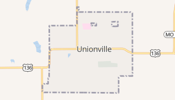 Unionville, Missouri map