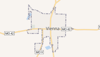 Vienna, Missouri map