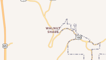 Walnut Shade, Missouri map