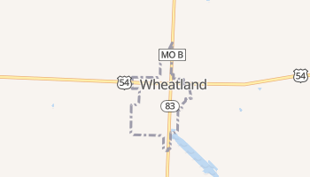 Wheatland, Missouri map