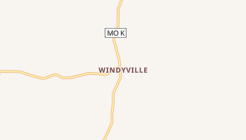 Windyville, Missouri map