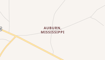Auburn, Mississippi map