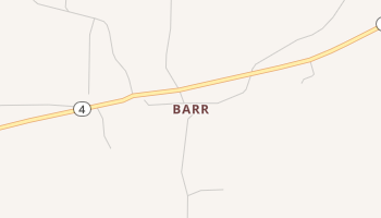 Barr, Mississippi map
