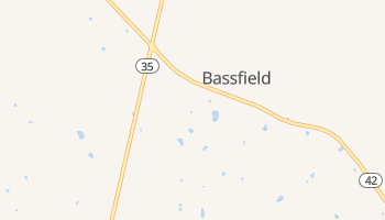 Bassfield, Mississippi map