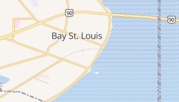 Bay Saint Louis, Mississippi map
