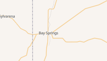 Bay Springs, Mississippi map