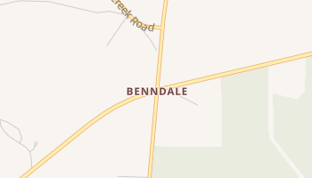 Benndale, Mississippi map
