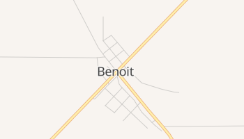 Benoit, Mississippi map
