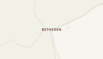 Betheden, Mississippi map