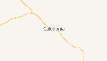 Caledonia, Mississippi map