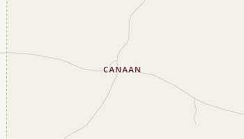 Canaan, Mississippi map