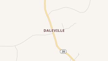 Daleville, Mississippi map