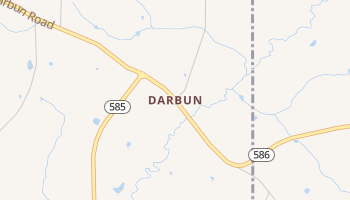 Darbun, Mississippi map