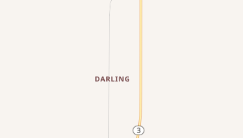 Darling, Mississippi map